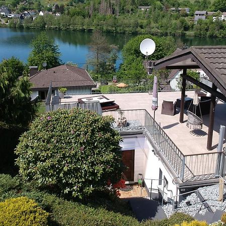 Exklusive Ferienwohnung 'Agger-Blick' Mit Grosser Seeblick-Terrasse & Sauna Ґуммерсбах Екстер'єр фото
