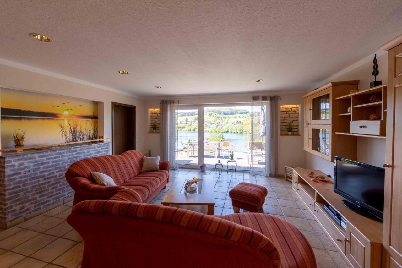 Exklusive Ferienwohnung 'Agger-Blick' Mit Grosser Seeblick-Terrasse & Sauna Ґуммерсбах Екстер'єр фото